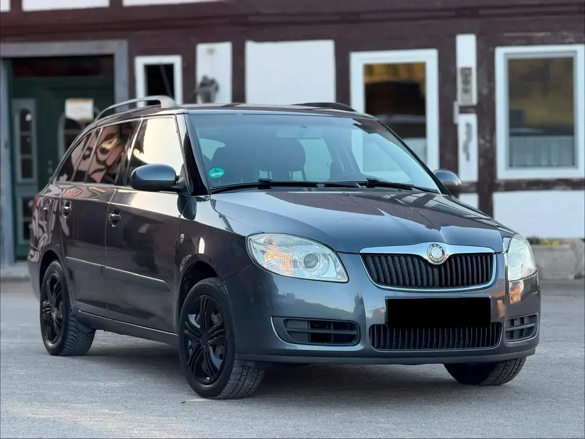 Gebraucht Skoda Fabia Style 86 PS (63 kW) 2009 Grau Kombi