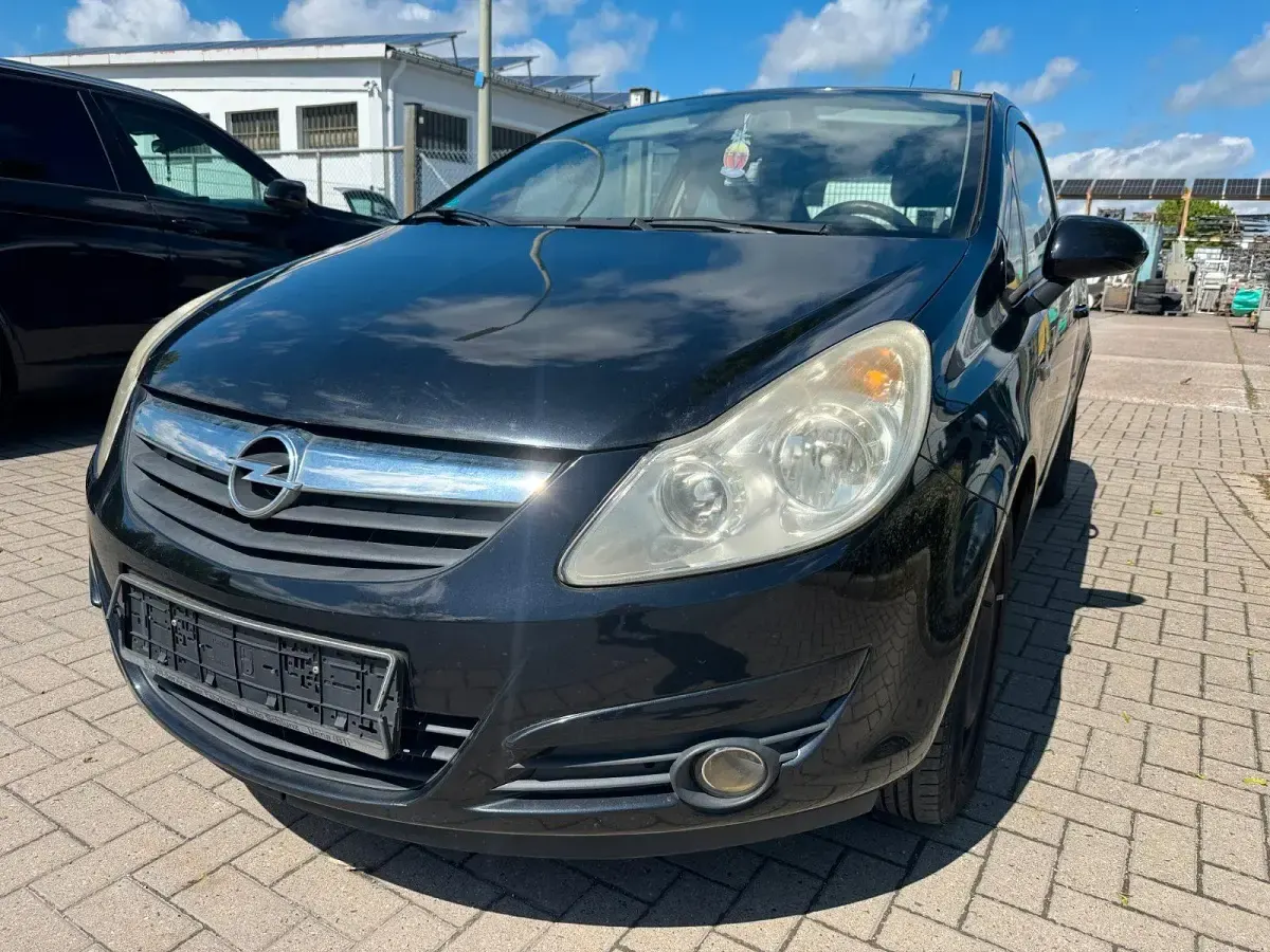 Gebraucht Opel Corsa 80 PS (58 kW) 2007 Schwarz Kleinwagen