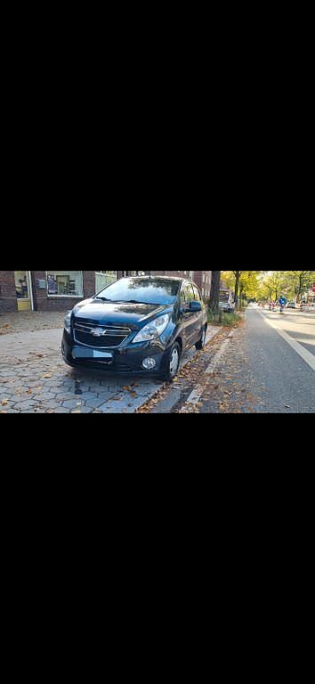 Schwarz Gebraucht 2010 Chevrolet Spark LS Kleinwagen | 2.890 € (Fairer Preis) - Bild 1/4