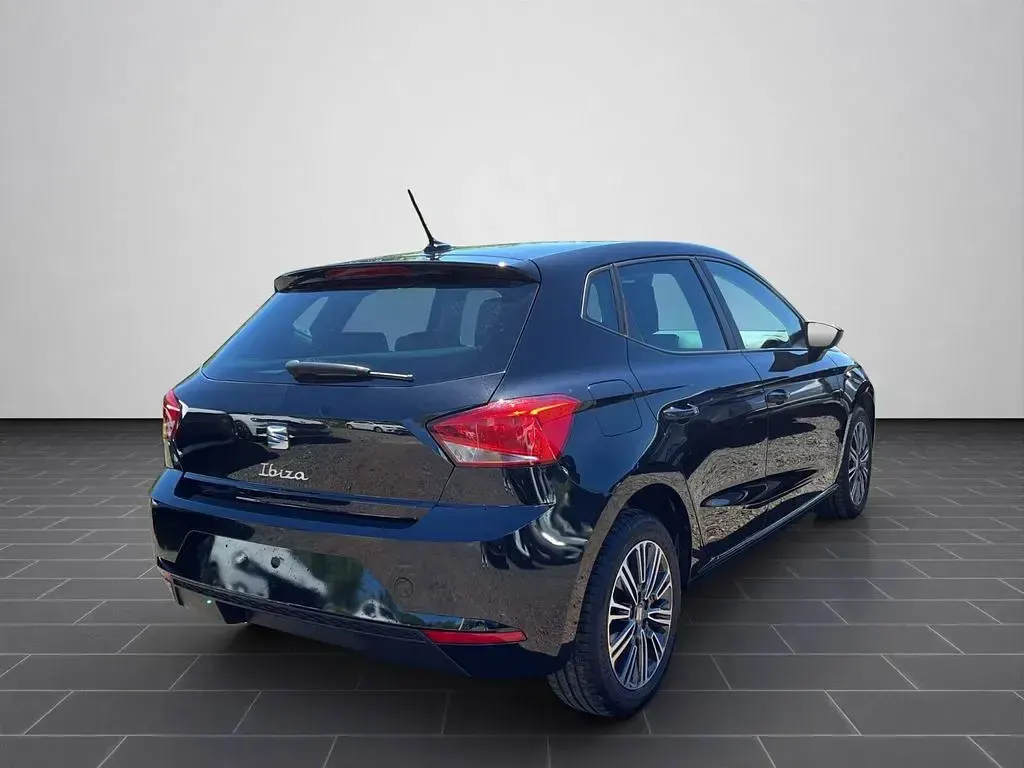 Gebraucht Seat Ibiza Style 95 PS (69 kW) 2025 Midnight schwarz metallic (metallic) Kleinwagen