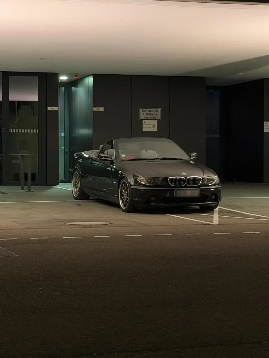 Gebraucht BMW 320 Cabriolet 170 PS (125 kW) 2003 Schwarz Cabrio