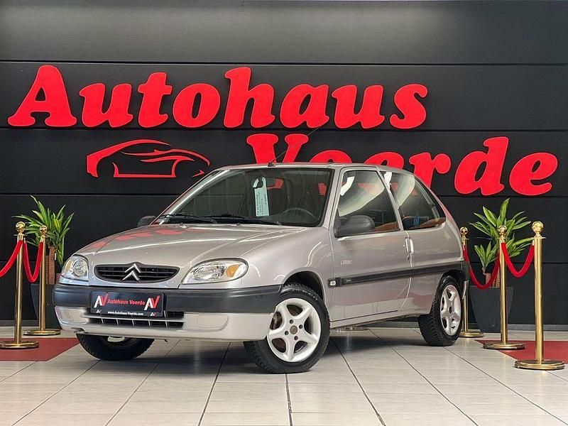 Silber Gebraucht 2001 Citroën Saxo Kleinwagen | 2.490 € - Bild 1/4