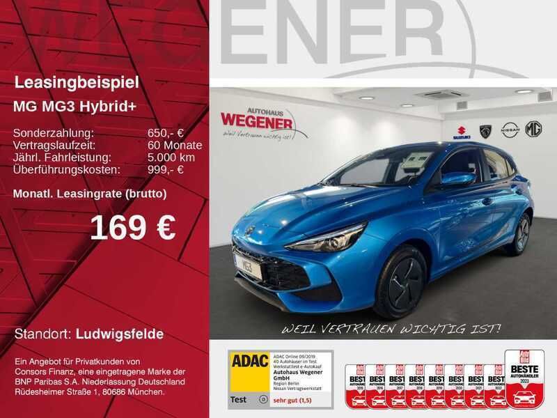 Como blue Gebraucht 2024 MG MG3 Kleinwagen | 21.630 € (Fairer Preis) - Bild 1/4