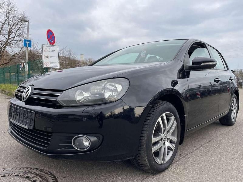 Schwarz Gebraucht 2012 VW Golf VI Comfortline Limousine | 5.700 € (Fairer Preis) - Bild 1/4