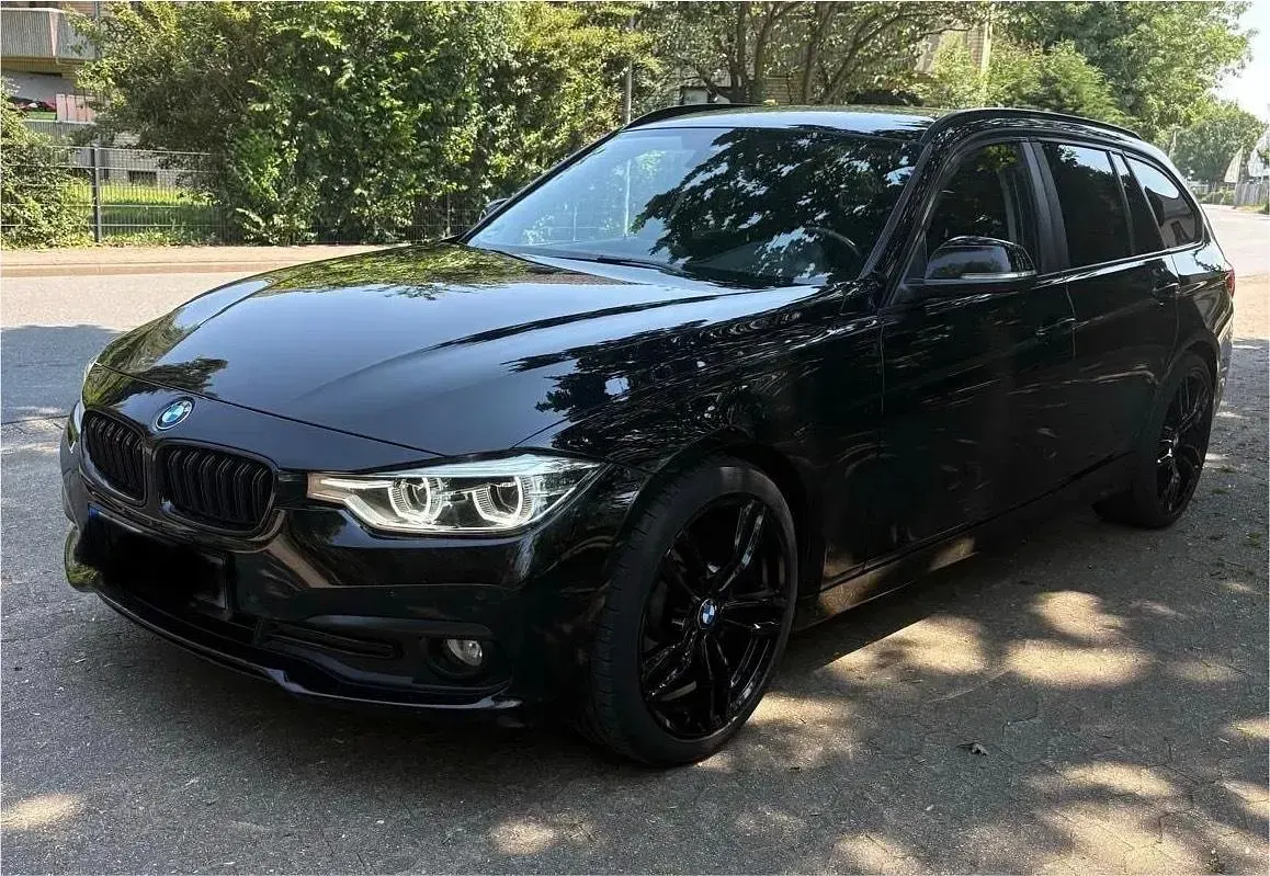 Gebraucht BMW 320 Advantage 190 PS (139 kW) 2016 Schwarz Kombi