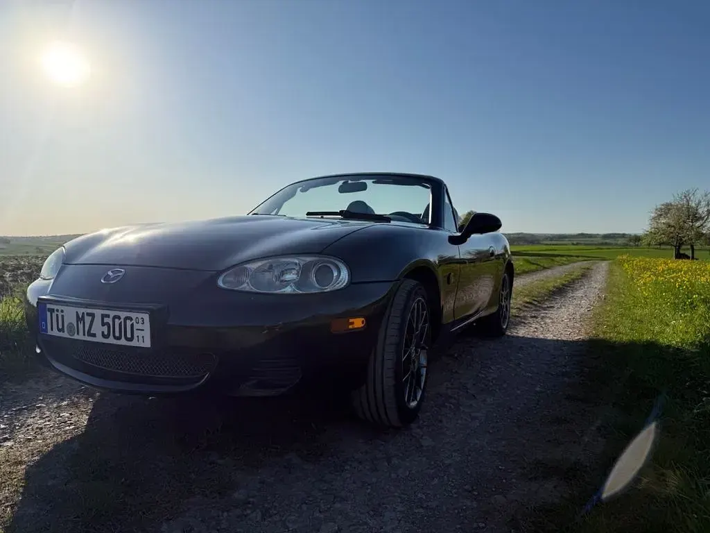 Usata Mazda MX5 145 CV (106 kW) 2004 Nero Cabrio