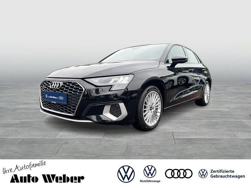 Schwarz Gebraucht 2022 Audi A3 Sportback Sport Limousine | 26.890 € (Superpreis) - Bild 1/4