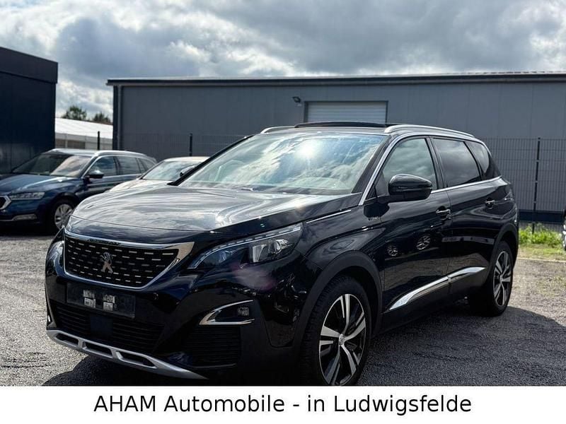Schwarz Gebraucht 2020 Peugeot 5008 GT-line Van / Kleinbus | 21.590 € (Fairer Preis) - Bild 1/4