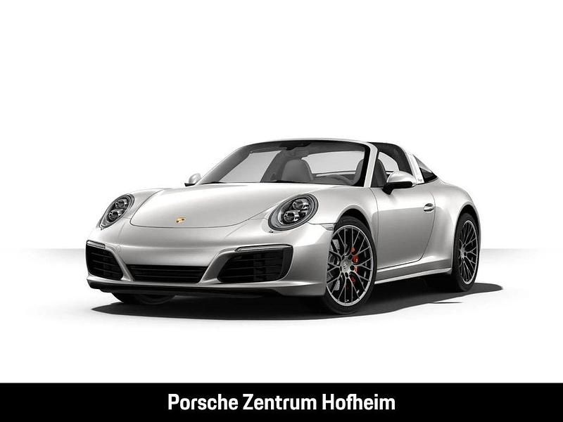 Silber Gebraucht 2017 Porsche 911 Targa 4S Cabrio | 124.490 € (Teuer) - Bild 1/4