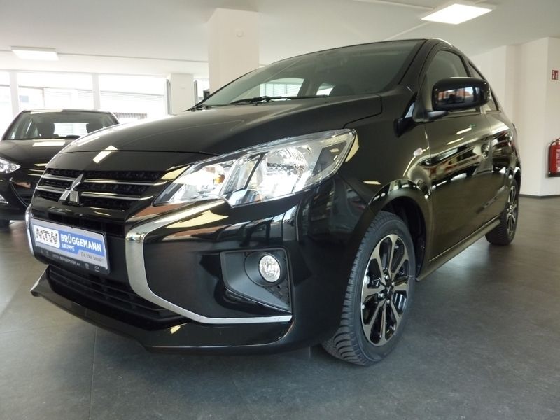 Schwarz Gebraucht 2023 Mitsubishi Space Star Select+ Kleinwagen | 16.840 € (Teuer) - Bild 1/4