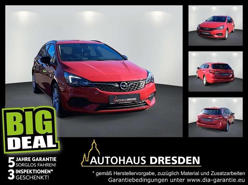 Gebraucht Opel Astra Edition 131 PS (96 kW) 2022 Chili rot (metallic) Kombi