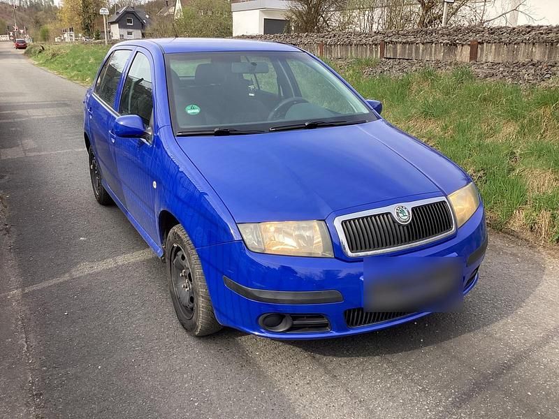 Gebraucht Skoda Fabia 65 PS (47 kW) 2007 Blau Kleinwagen