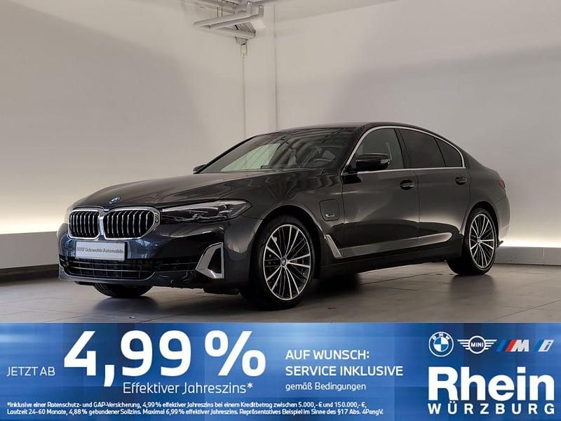 Grau Gebraucht 2022 BMW 530e Luxury Line Limousine | 37.280 € (Guter Preis) - Bild 1/4