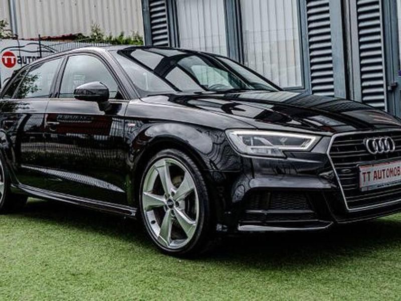 Schwarz Gebraucht 2019 Audi A3 Comfort Limousine | 24.499 € (Etwas zu teuer) - Bild 1/4