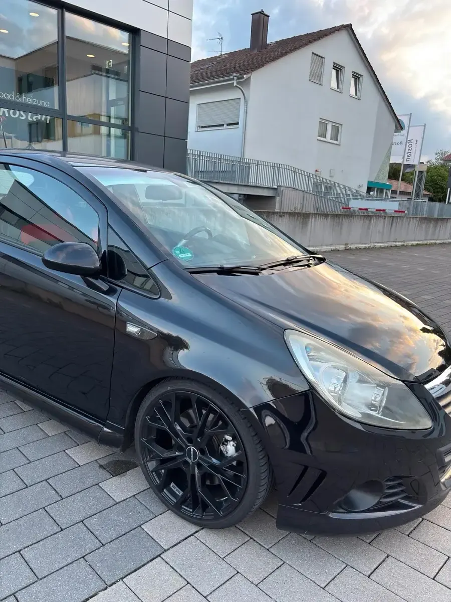Gebraucht Opel Corsa OPC 200 PS (147 kW) 2008 Schwarz Kleinwagen