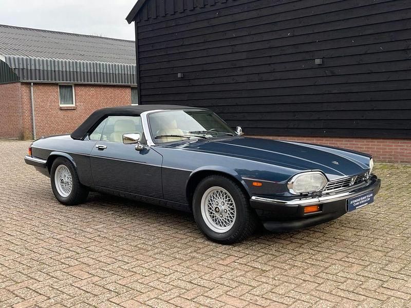Blau Gebraucht 1990 Jaguar XJS S Cabrio | 79.900 € - Bild 1/4