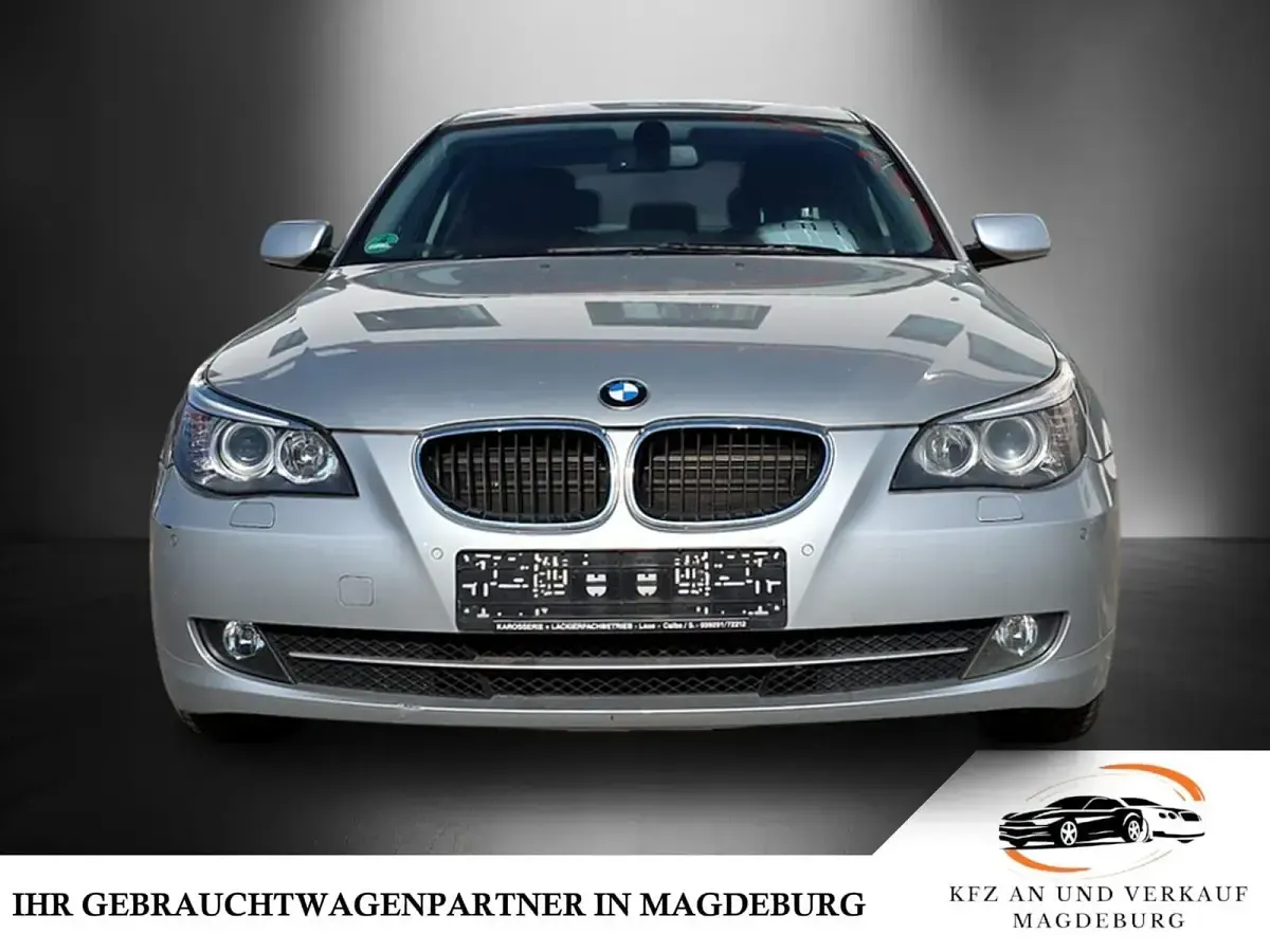 Gebraucht BMW 520 170 PS (125 kW) 2009 Silber Limousine