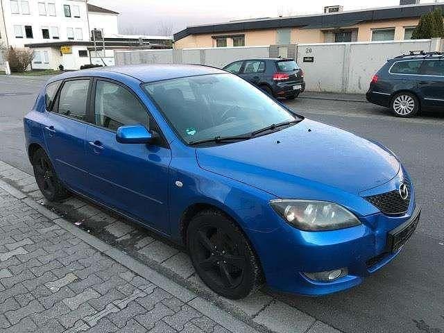 Blau Gebraucht 2004 Mazda 3 Exclusive Limousine | 1.490 € (Fairer Preis) - Bild 1/4