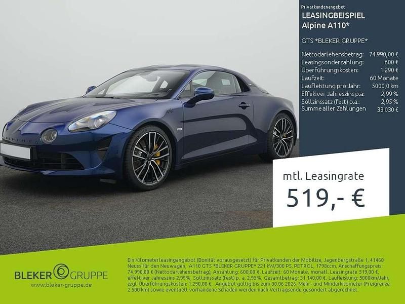 Neu Alpine A110 300 PS (220 kW) 2025 Abysse blau metallic Coupé