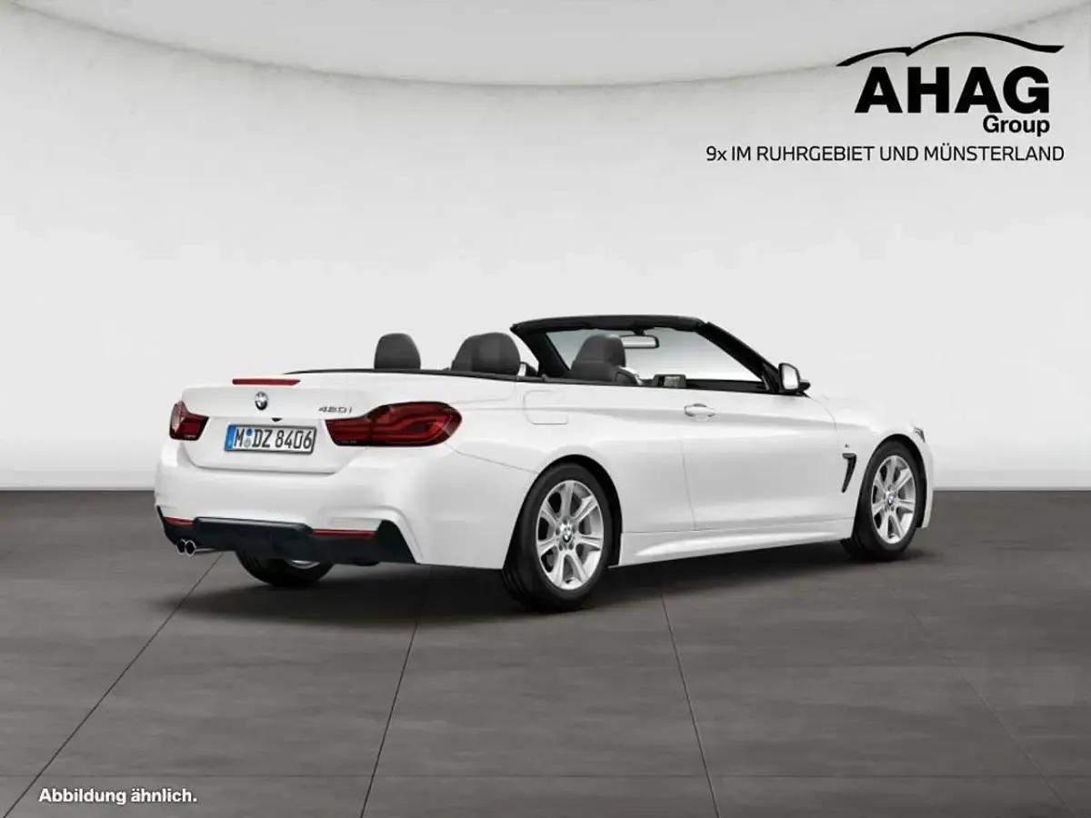 Gebraucht BMW 420 Cabriolet M Sport 184 PS (135 kW) 2019 Alpinweiß uni Cabrio