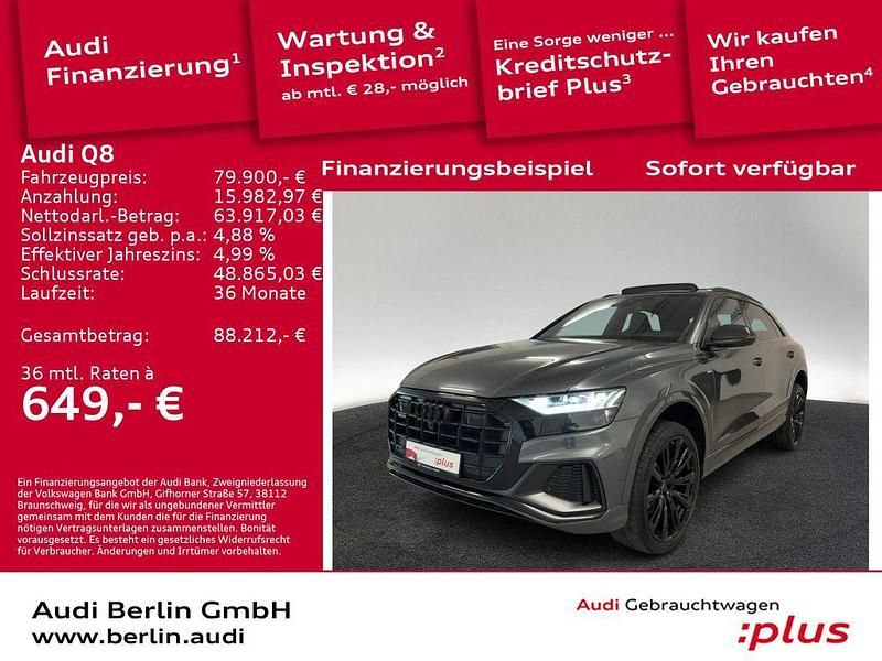 Gebraucht Audi Q8 Competition 286 PS (210 kW) 2023 Daytonagrau perleffekt SUV