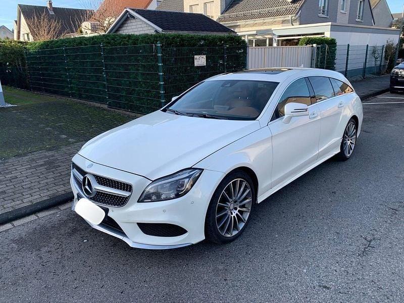 Gebraucht Mercedes CLS350 AMG line 258 PS (189 kW) 2015 Weiß Kombi