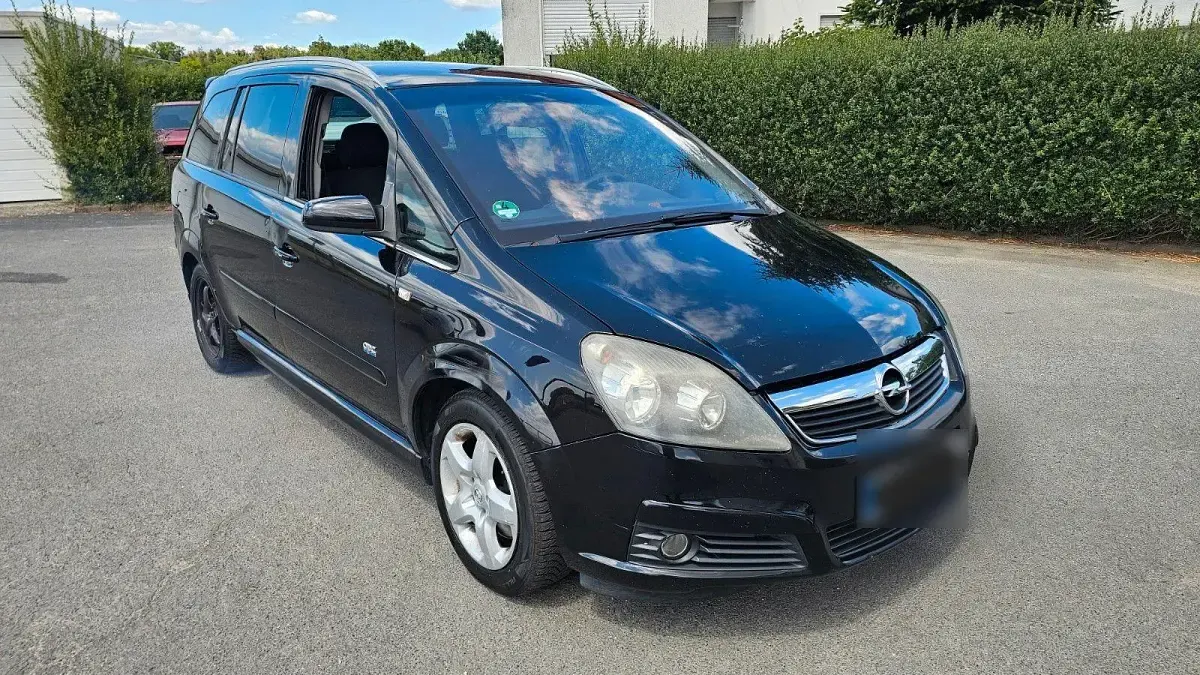 Gebraucht Opel Zafira OPC 150 PS (110 kW) 2007 Schwarz Van / Kleinbus