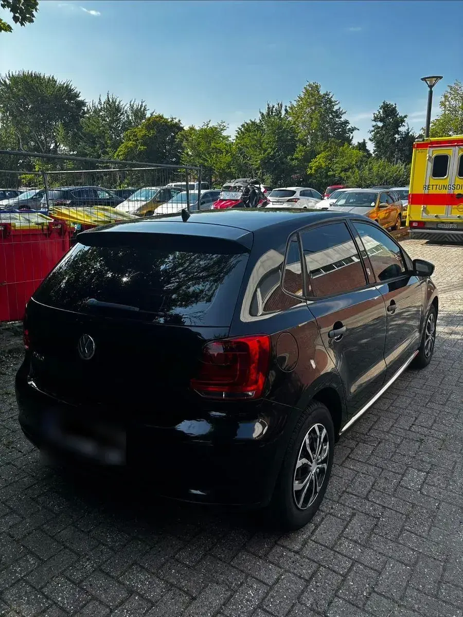 Gebraucht VW Polo Trendline 69 PS (50 kW) 2009 Schwarz Kleinwagen