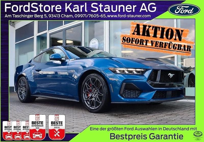 Neu Ford Mustang Fastback 446 PS (328 kW) 2026 Atlasblue metallic Coupé