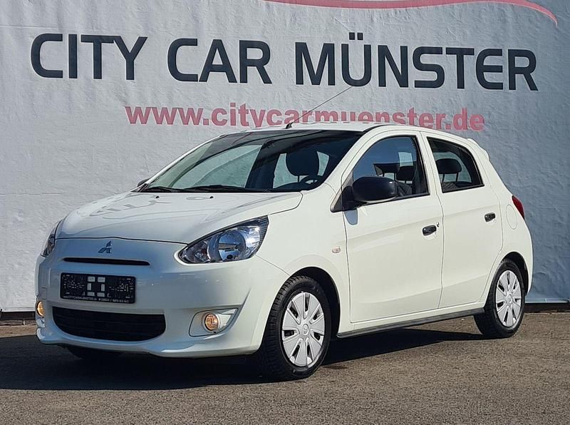 Gebraucht Mitsubishi Space Star 71 PS (52 kW) 2014 Weiß Van / Kleinbus