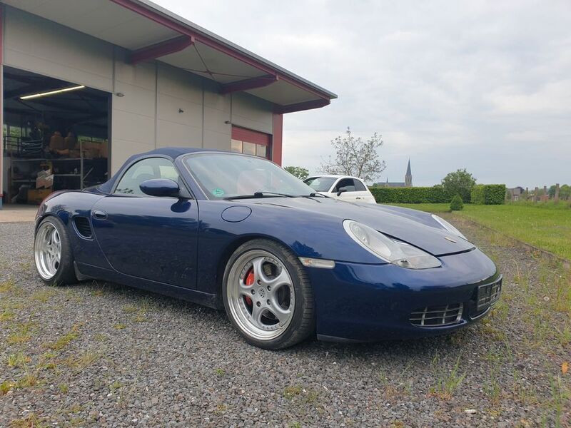 Gebraucht Porsche Boxster S 252 PS (185 kW) 2002 Blau Cabrio