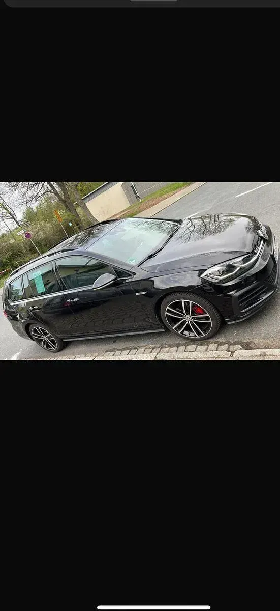Gebraucht VW Golf VII GTD 184 PS (135 kW) 2018 Schwarz Kombi