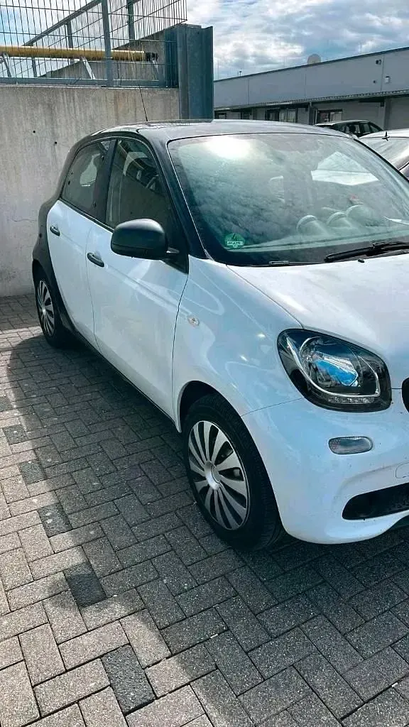 Gebraucht Smart ForFour Basis 70 PS (51 kW) 2016 Weiß Kleinwagen