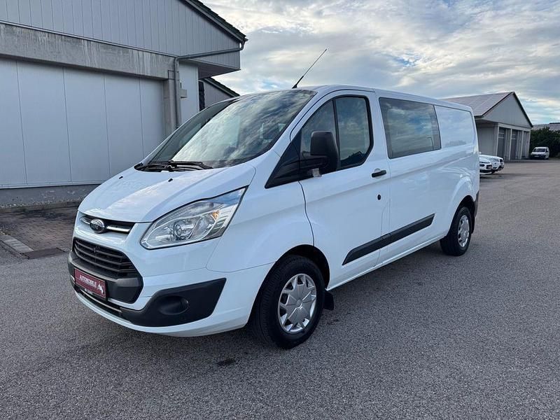 Frozen white Gebraucht 2017 Ford Transit Custom Trend Limousine | 14.890 € (Fairer Preis) - Bild 1/4