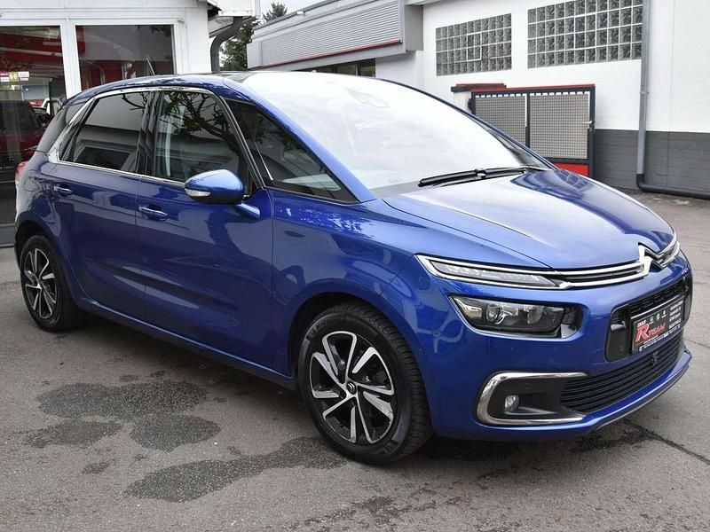 Gebraucht Citroën C4 Picasso Shine 120 PS (88 kW) 2018 Lazuli blue Van / Kleinbus