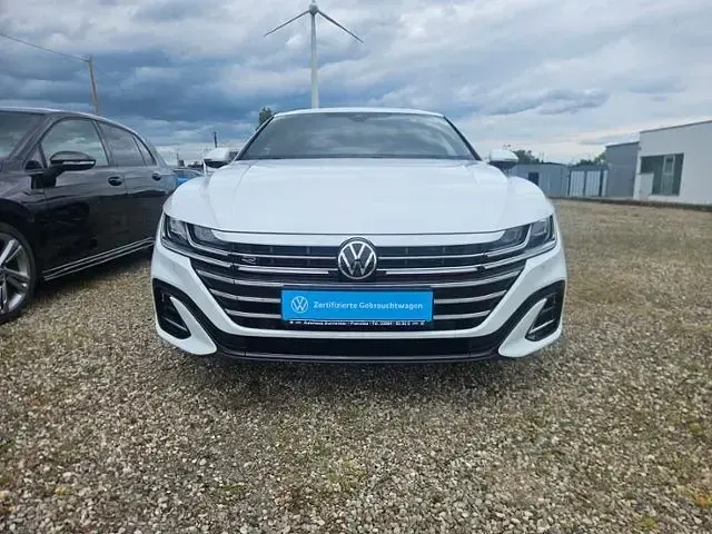 Gebraucht VW Arteon R-line 190 PS (139 kW) 2021 Weiß Limousine