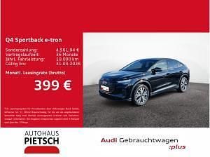 Gebraucht Audi Q4 Sportback e-tron 210 kW (286 PS) 2025 Schwarz (mythosschwarz metallic) SUV