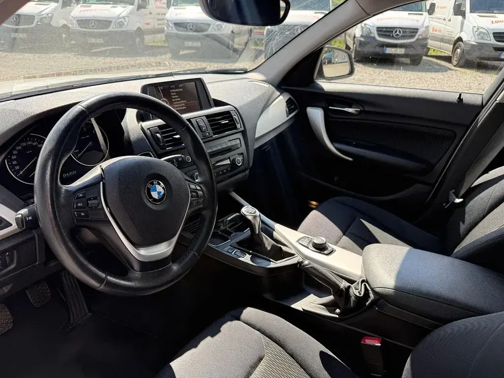 Gebraucht BMW 116 Efficient Dynamics 116 PS (85 kW) 2014 Weiß Kleinwagen