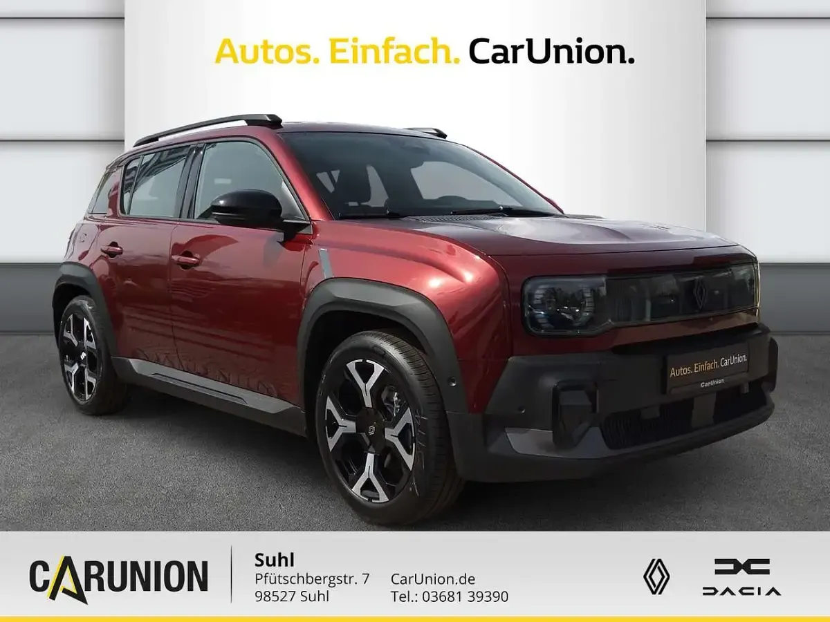 Neu Renault 4 E-Tech Komfort 110 kW (150 PS) 2026 Karmesinrot metallic SUV