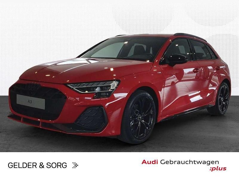 Progressivrot metallic Gebraucht 2025 Audi A3 S-Line Limousine | 44.980 € - Bild 1/4