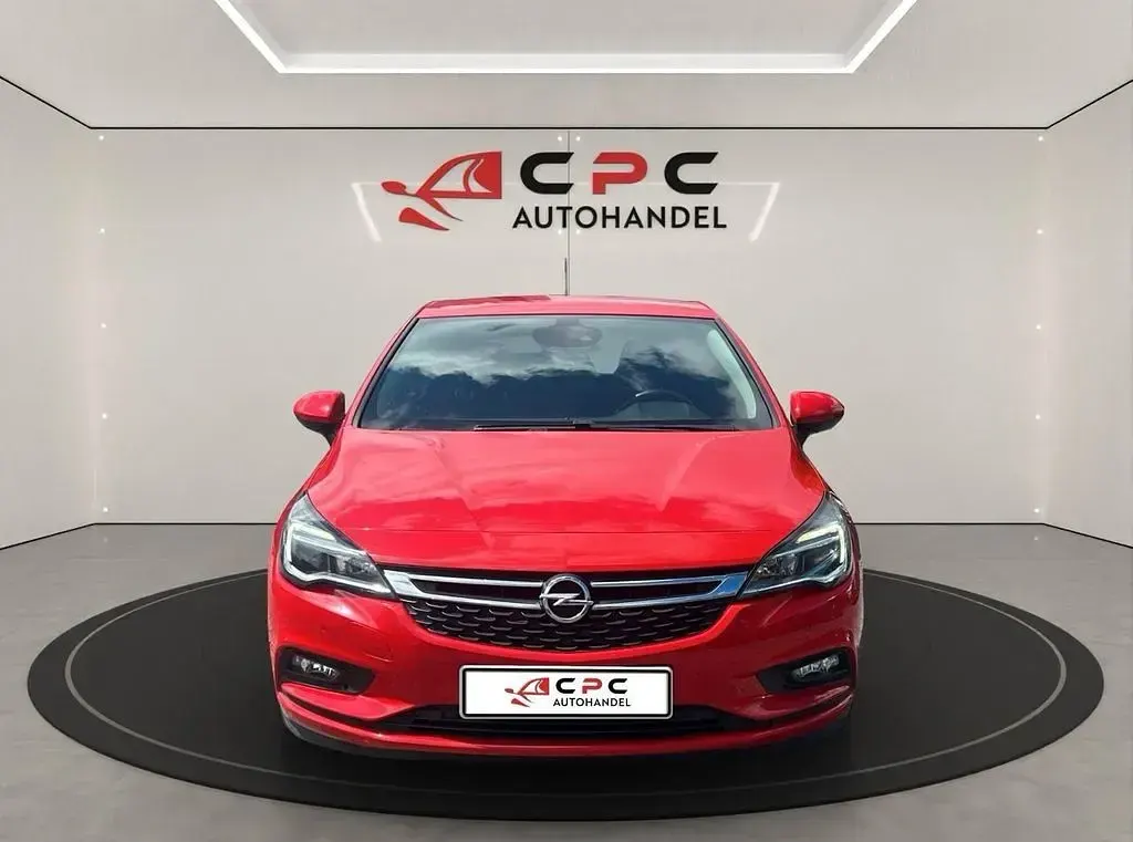 Brugt Opel Astra Active 105 HK (77 kW) 2017 Rød Sedan