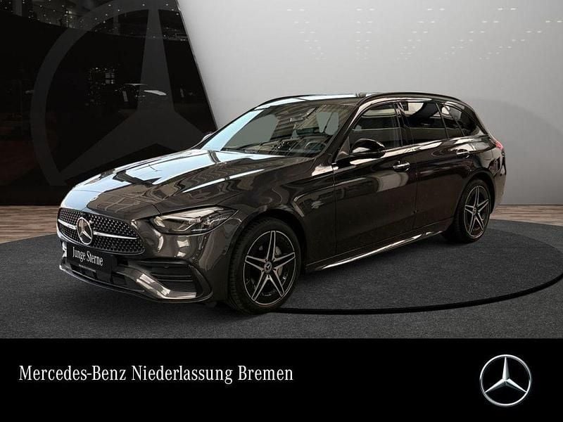Grau Gebraucht 2023 Mercedes C300e AMG Limousine | 35.490 € (Superpreis) - Bild 1/3