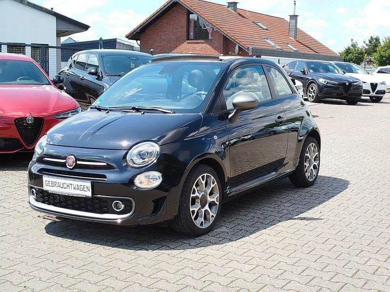 Gebraucht Fiat 500S 86 PS (63 kW) 2018 Schwarz Cabrio