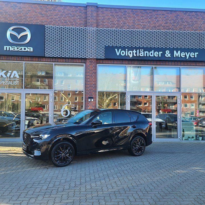 Schwarz Gebraucht 2025 Mazda CX-60 Homura-Line SUV | 48.885 € (Fairer Preis) - Bild 1/4