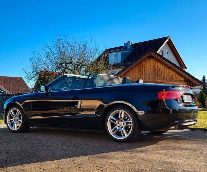 Schwarz Gebraucht 2013 Audi A5 Cabriolet S-Line Cabrio | 15.650 € (Guter Preis) - Bild 1/4