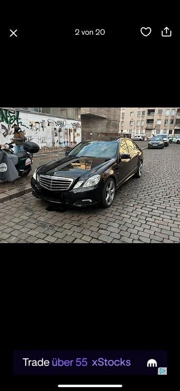 Gebraucht Mercedes E350 231 PS (169 kW) 2010 Schwarz Limousine