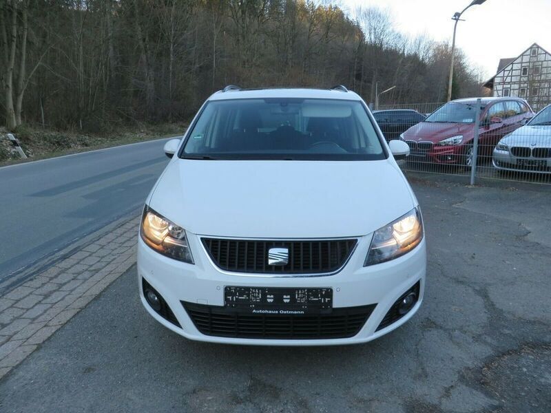 Gebraucht Seat Alhambra Style 150 PS (110 kW) 2011 Weiß Van / Kleinbus