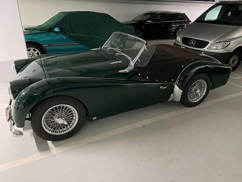 Gebraucht Triumph TR3 90 PS (66 kW) 1957 Grün Cabrio