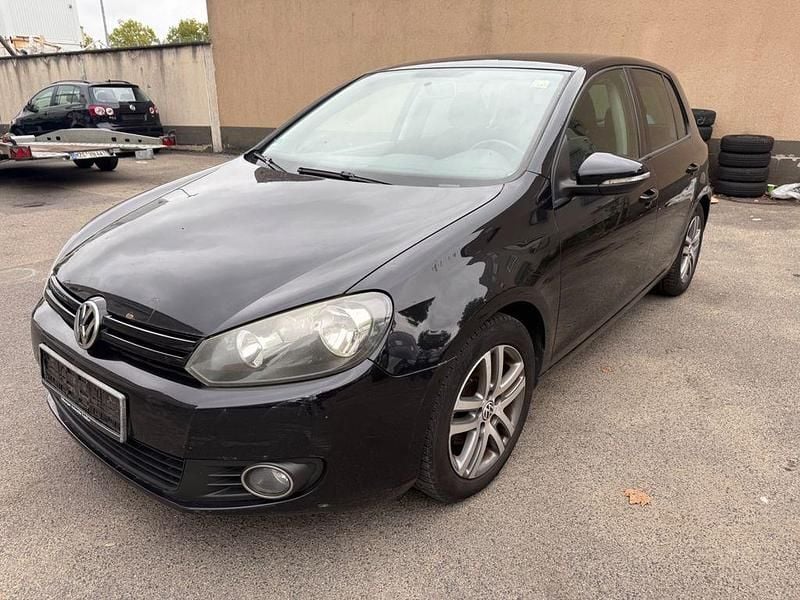 Schwarz Gebraucht 2009 VW Golf VI Trendline Limousine | 3.350 € (Guter Preis) - Bild 1/4