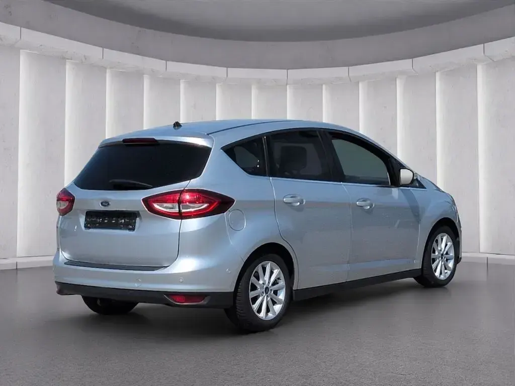 Gebraucht Ford C-MAX Titanium 170 PS (125 kW) 2015 Silber Van / Kleinbus
